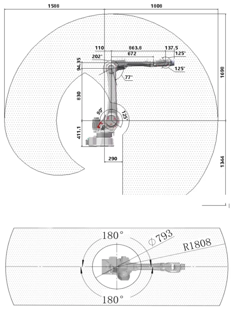 Комплект роботизированной лазерной сварки