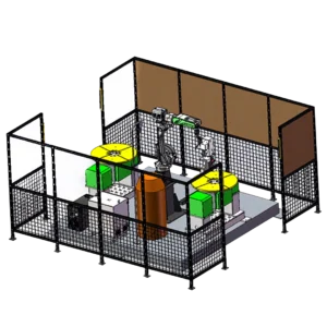 Роботизированные ячейки с позиционерами