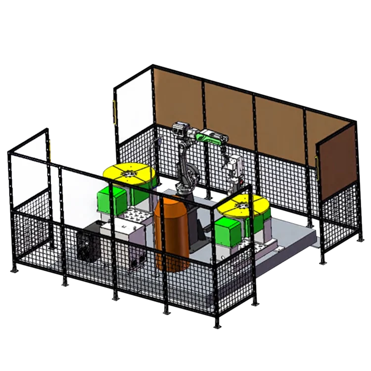 Роботизированные ячейки с позиционерами