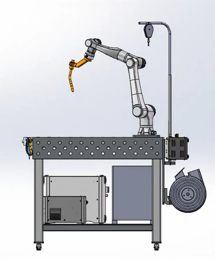 Сварочная ячейка с коллаборативным роботом