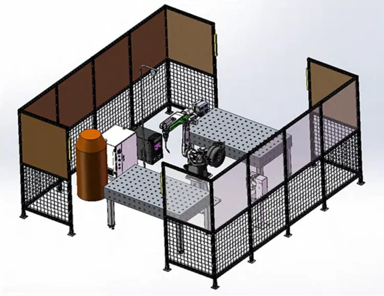 Роботизированные ячейки с позиционерами