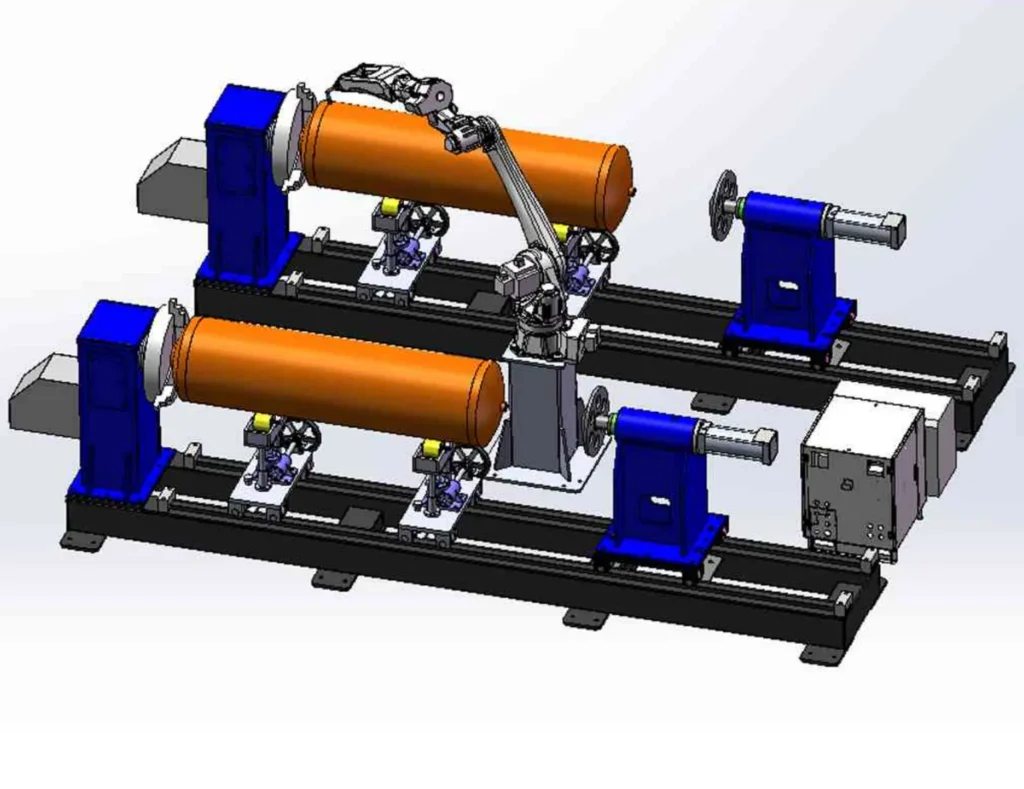 Роботизированные ячейки с позиционерами