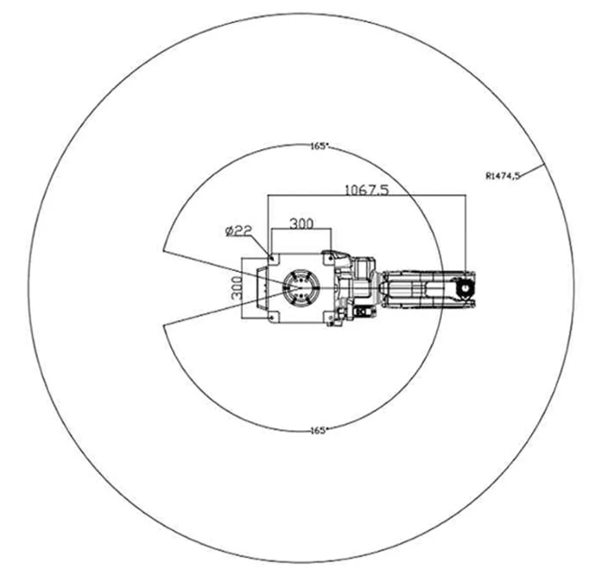 Промышленный сварочный робот Robotmeta RM 1470/10 HW