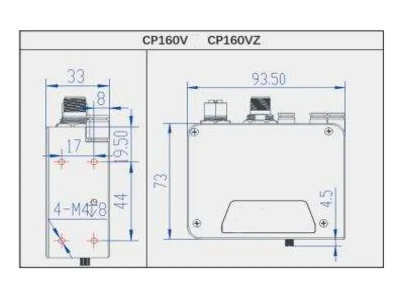 Лазерные системы слежения RMLS-CP-160V и MLS-CP-160VZ