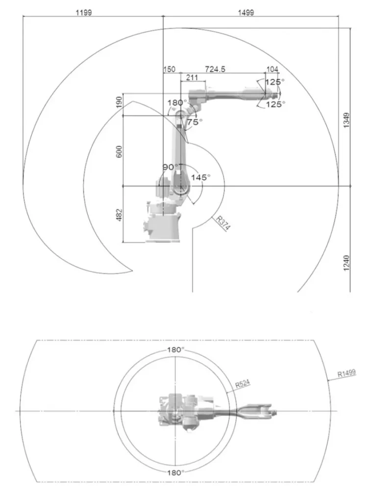 Комплект роботизированной плазменной резки